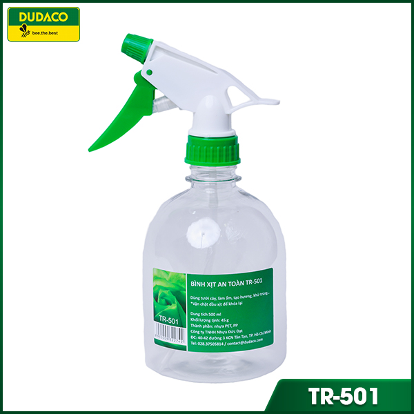 TR-501 – Bình xịt 500ml (An toàn)